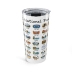 63 National Parks 20oz Tumbler | U.S. Parks Road Trip Gift | Insulated Stainless Steel Travel Cup