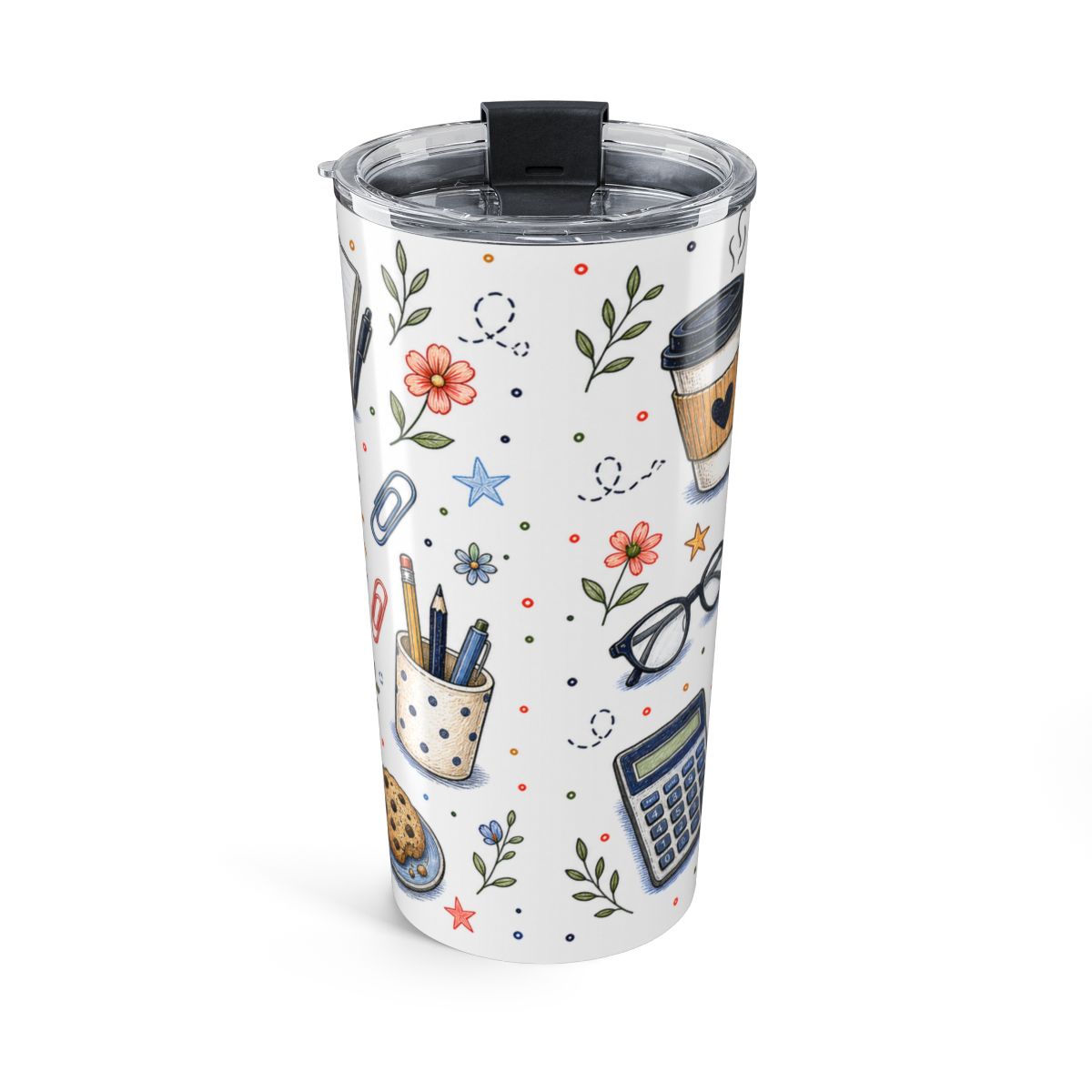 Office Coffee Club 20oz Tumbler | Coworker Coffee Gift | Insulated Stainless Steel Travel Cup