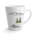 Crater Lake National Park Latte Mug — right view