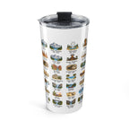 63 National Parks 20oz Tumbler | U.S. Parks Road Trip Gift | Insulated Stainless Steel Travel Cup