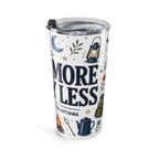 Camp More Worry Less 20oz Tumbler | Camping Lover Gift | Insulated Stainless Steel Travel Cup