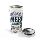 America the Beautiful 20oz Tumbler | Patriotic USA Gift | Insulated Stainless Steel Travel Cup