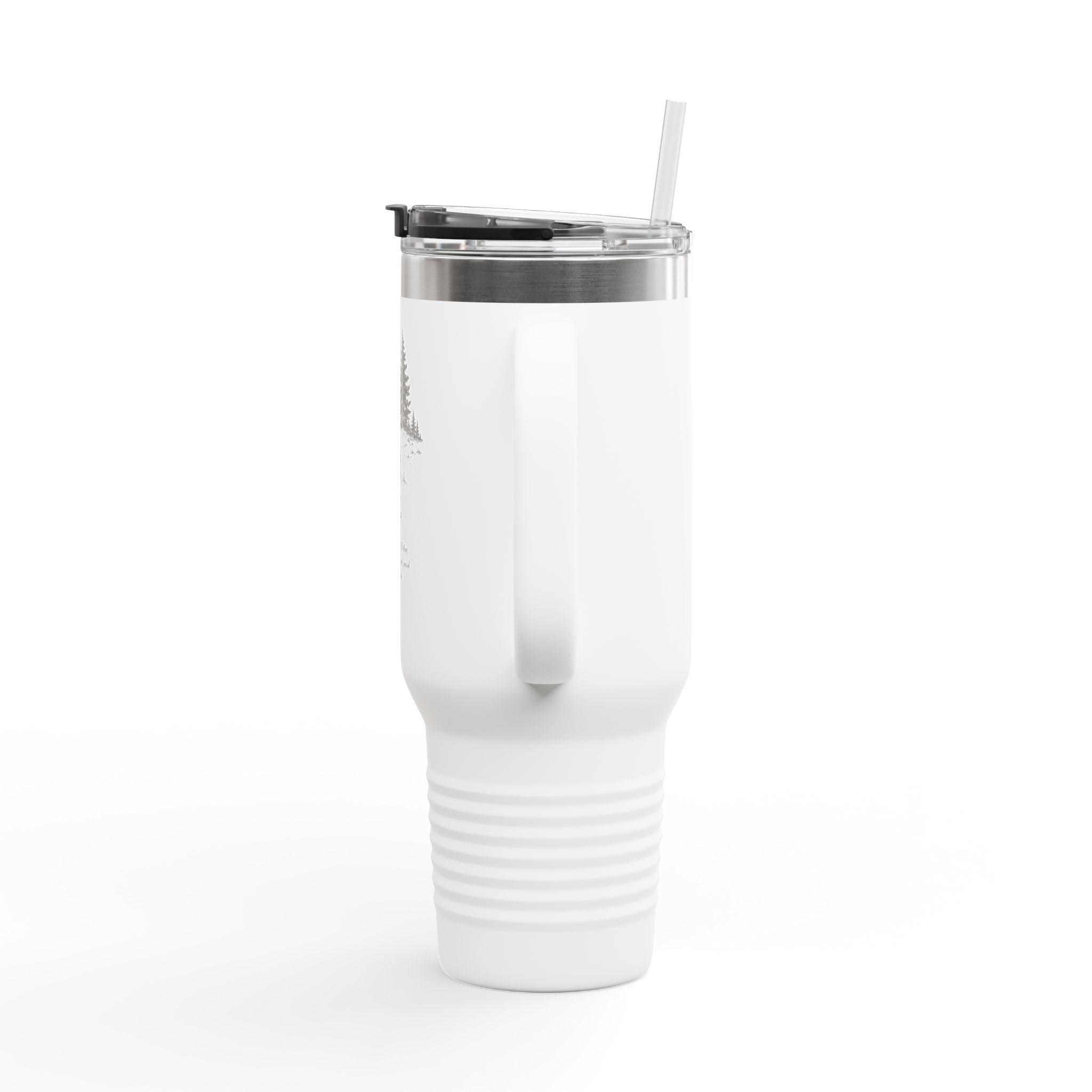 Papa Bear Dad 40oz Tumbler | Father's Day Gift | Insulated Stainless Steel Travel Mug for Dad