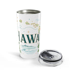 Hawaii State Flower 20oz Tumbler | Hawaii Botanical Gift | Insulated Stainless Steel Travel Cup