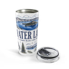 Crater Lake National Park 20oz Tumbler | Oregon Volcano Blue Lake Hiking Gift | Insulated Stainless Steel Travel Cup