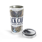 Black Canyon of the Gunnison National Park 20oz Tumbler | Colorado Deep Canyon Hiking Gift | Insulated Stainless Steel Travel Cup
