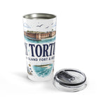 Dry Tortugas National Park 20oz Tumbler | Florida Island Fort Snorkeling Gift | Insulated Stainless Steel Travel Cup