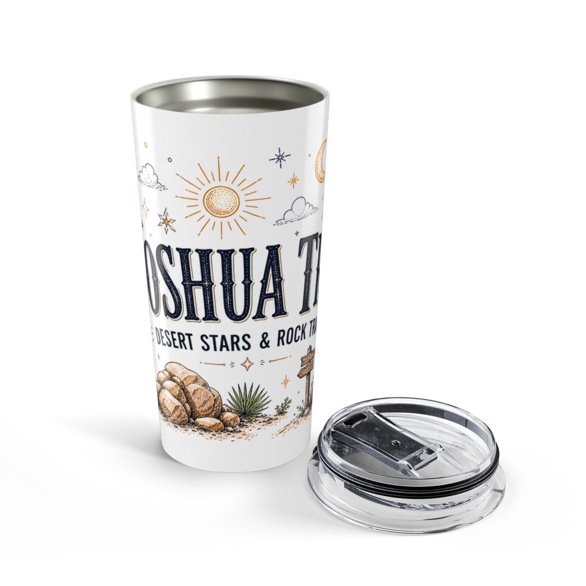 Joshua Tree National Park 20oz Tumbler | California Desert Gift | Insulated Stainless Steel Travel Cup