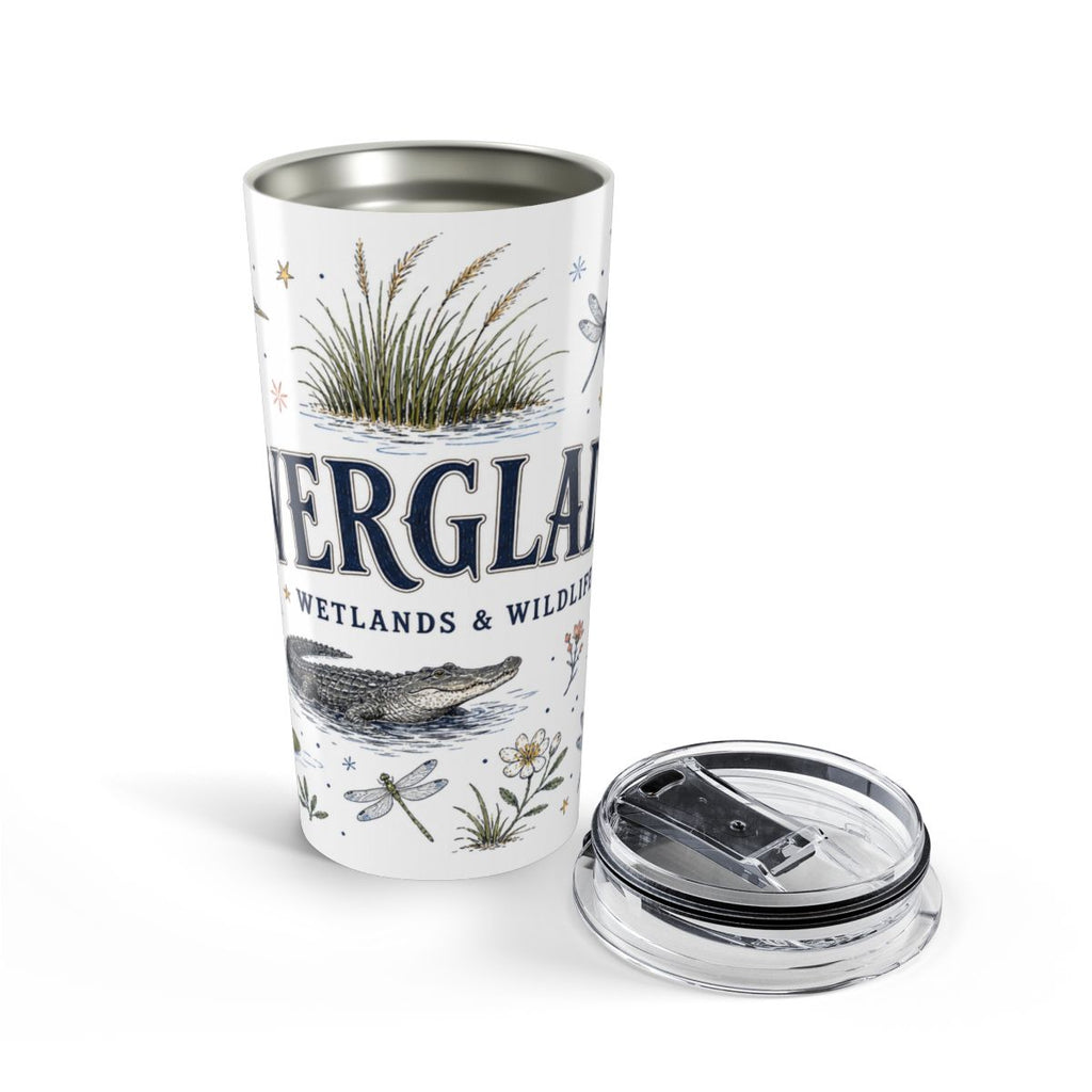 Everglades National Park 20oz Tumbler | Florida Wetlands Wildlife Kayak Gift | Insulated Stainless Steel Travel Cup