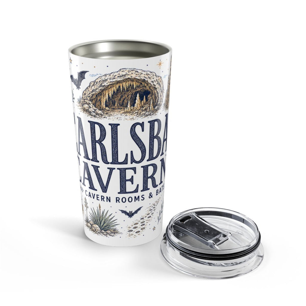 Carlsbad Caverns National Park 20oz Tumbler | New Mexico Cave Exploration Bat Gift | Insulated Stainless Steel Travel Cup