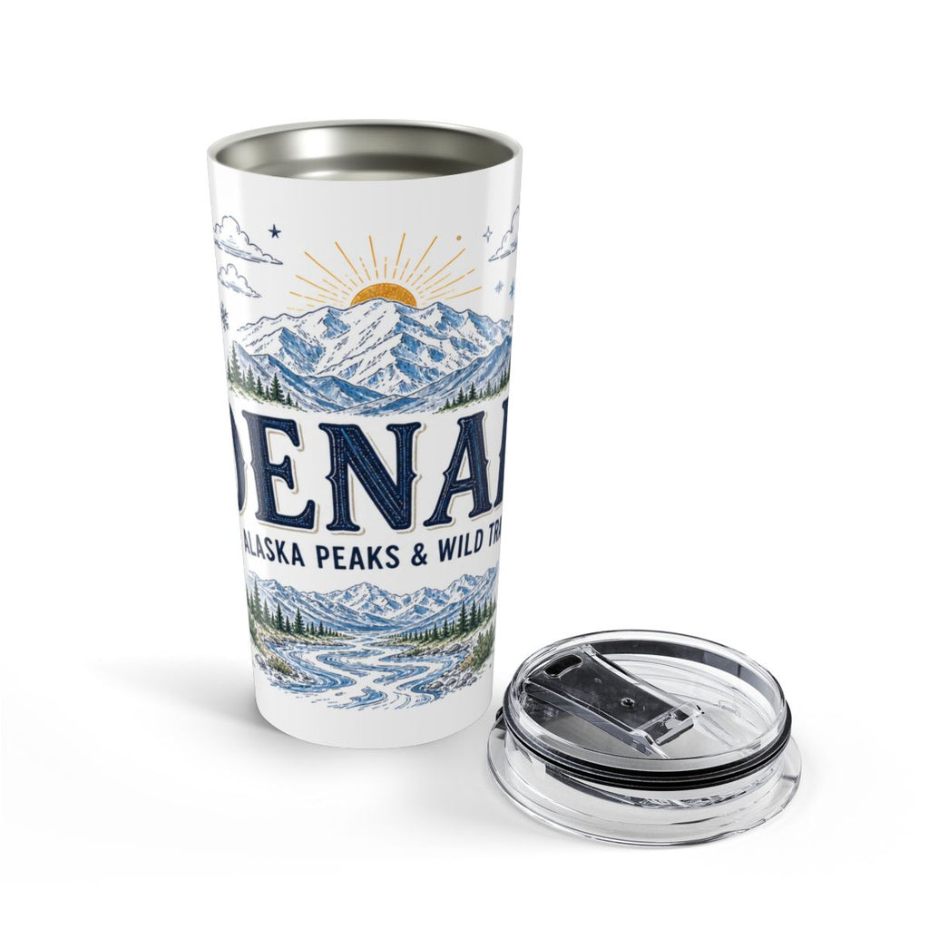 Denali National Park 20oz Tumbler | Alaska National Park Hiking Gift | Insulated Stainless Steel Travel Cup