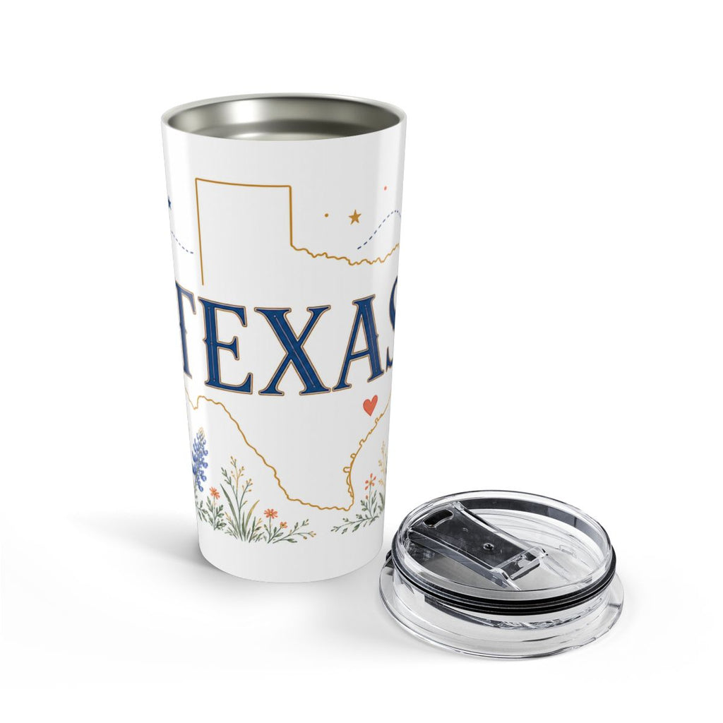 Texas State Flower 20oz Tumbler | Texas Botanical Gift | Insulated Stainless Steel Travel Cup