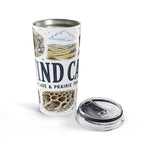 Wind Cave National Park 20oz Tumbler | South Dakota Cave Bison Prairie Gift | Insulated Stainless Steel Travel Cup