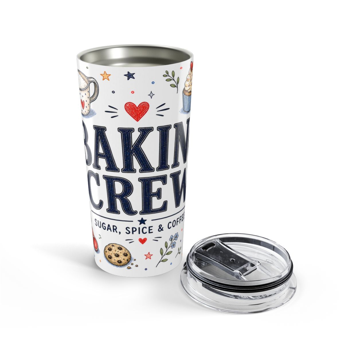 Baking Crew 20oz Tumbler | Baker Gift | Insulated Stainless Steel Travel Cup