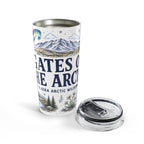 Gates of the Arctic National Park 20oz Tumbler | Alaska Arctic Wilderness Gift | Insulated Stainless Steel Travel Cup