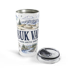 Kobuk Valley National Park 20oz Tumbler | Alaska Arctic Sand Dunes Gift | Insulated Stainless Steel Travel Cup