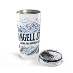 Wrangell-St. Elias National Park 20oz Tumbler | Alaska Wilderness Climbing Gift | Insulated Stainless Steel Travel Cup