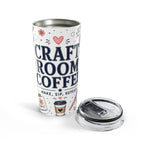 Craft Room Coffee 20oz Tumbler | Craft Lover Gift | Insulated Stainless Steel Travel Cup
