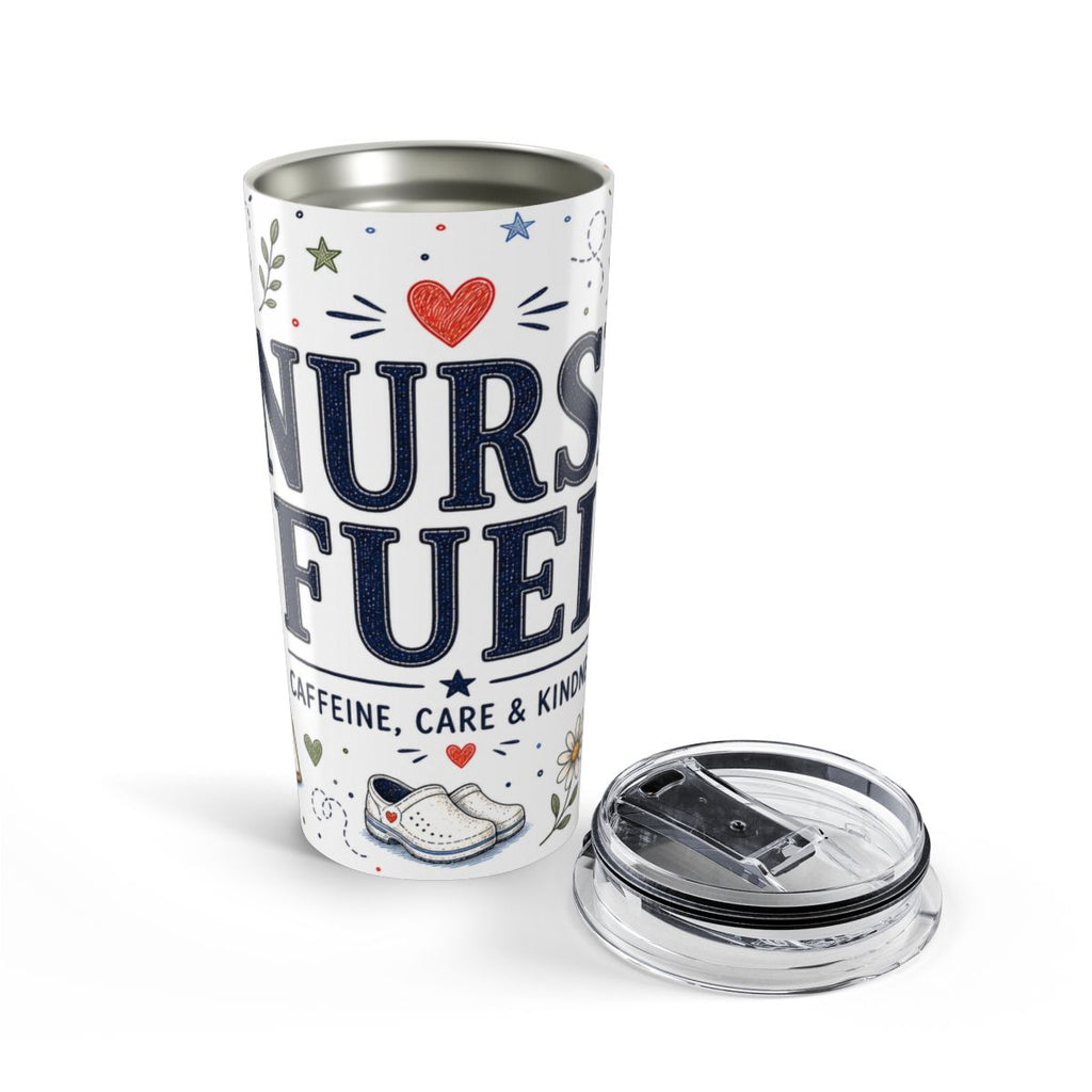 Nurse Fuel 20oz Tumbler | Nurse Appreciation Gift | Insulated Stainless Steel Travel Cup