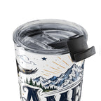 America the Beautiful 20oz Tumbler | Patriotic USA Gift | Insulated Stainless Steel Travel Cup