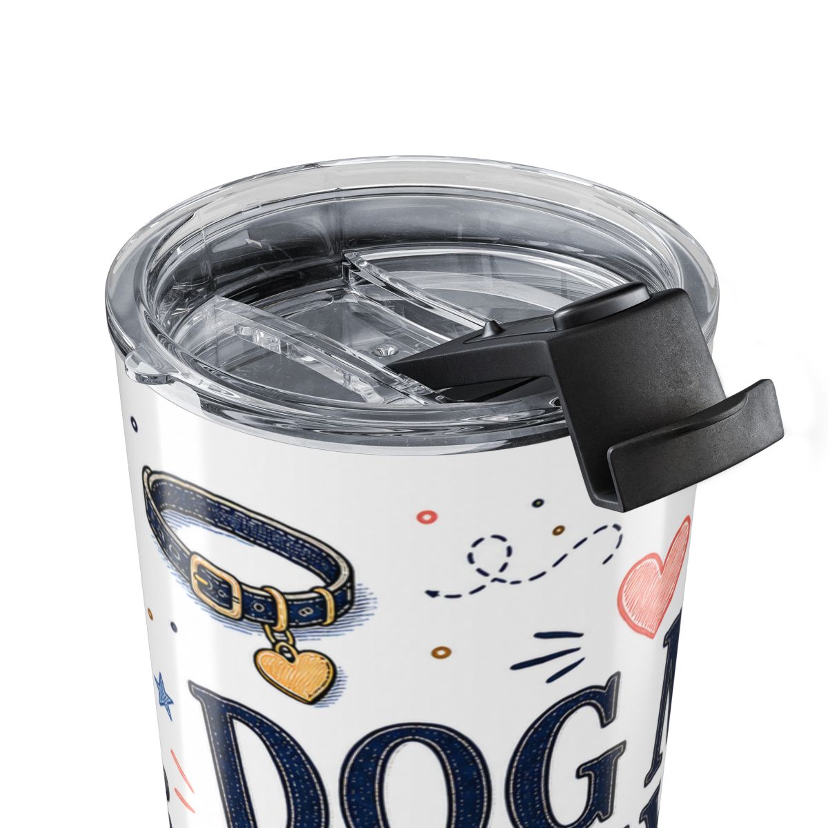 Dog Mom Daily Sip 20oz Tumbler | Dog Mom Gift | Insulated Stainless Steel Travel Cup