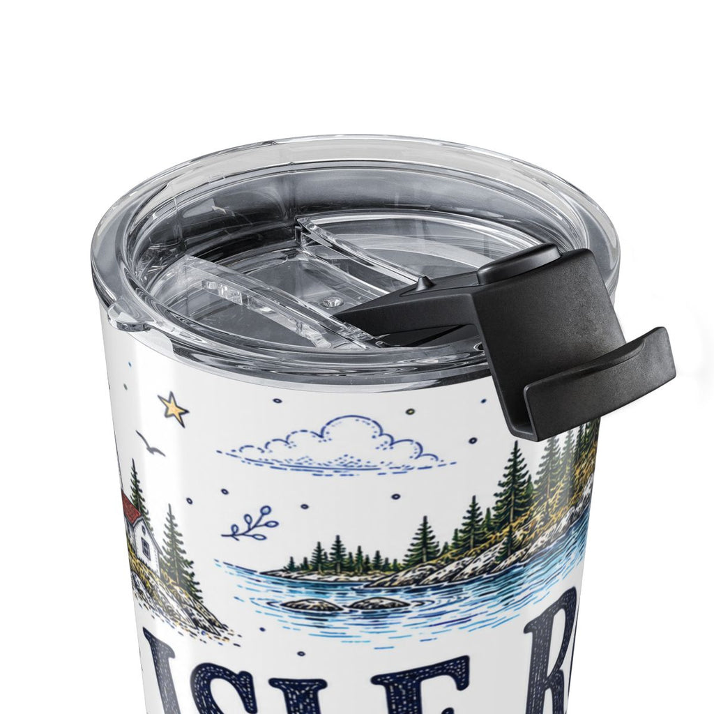 Isle Royale National Park 20oz Tumbler | Michigan Island Wilderness Hiking Gift | Insulated Stainless Steel Travel Cup
