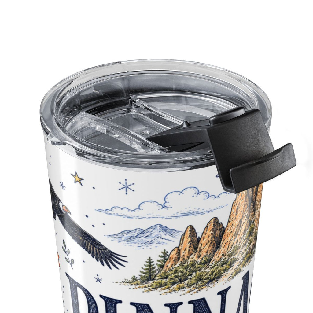 Pinnacles National Park 20oz Tumbler | California Rock Climbing Condor Gift | Insulated Stainless Steel Travel Cup