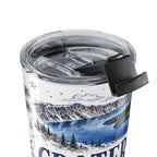 Crater Lake National Park 20oz Tumbler | Oregon Volcano Blue Lake Hiking Gift | Insulated Stainless Steel Travel Cup