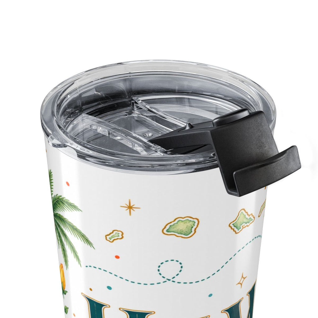 Hawaii State Flower 20oz Tumbler | Hawaii Botanical Gift | Insulated Stainless Steel Travel Cup