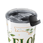 Florida State Flower 20oz Tumbler | Florida Botanical Gift | Insulated Stainless Steel Travel Cup