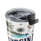 Virgin Islands National Park 20oz Tumbler | Caribbean Beach Snorkeling Reef Gift | Insulated Stainless Steel Travel Cup