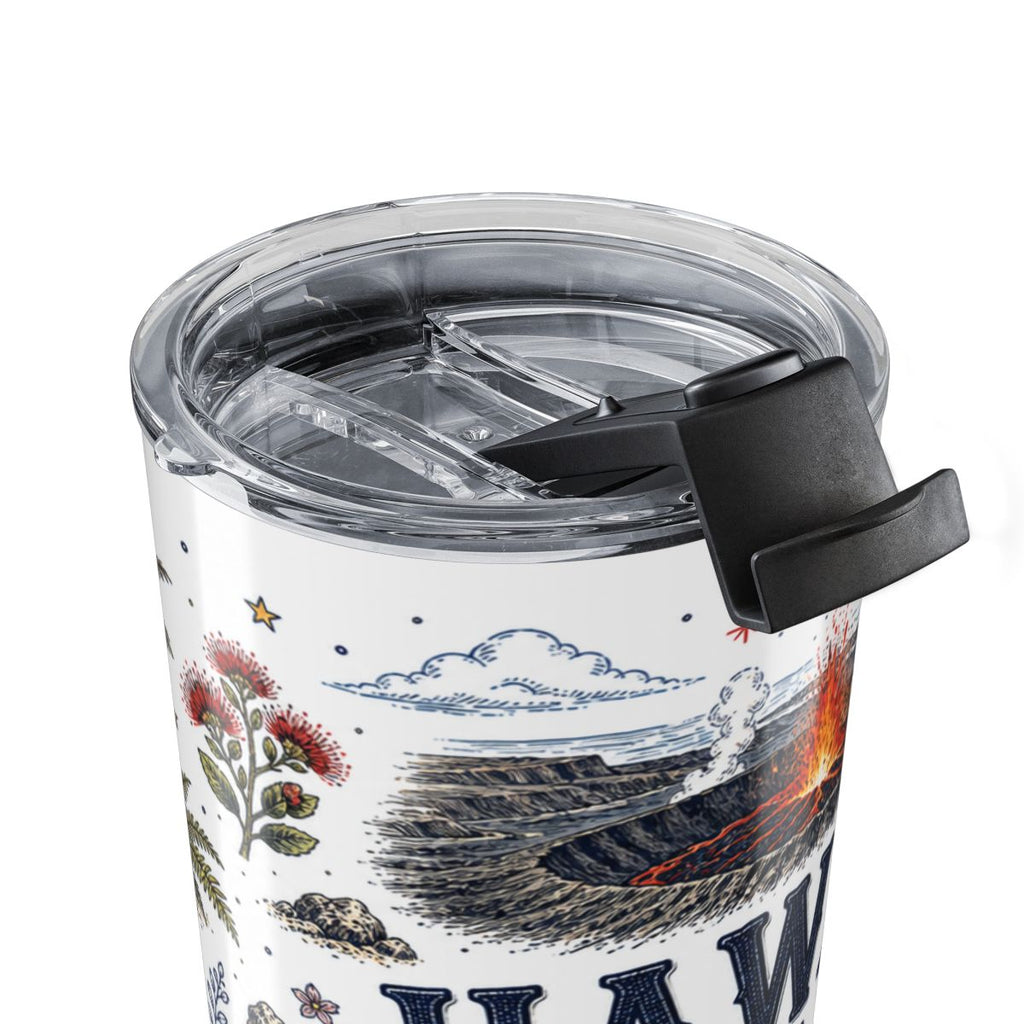 Hawaii Volcanoes National Park 20oz Tumbler | Hawaii Big Island Lava Volcano Gift | Insulated Stainless Steel Travel Cup