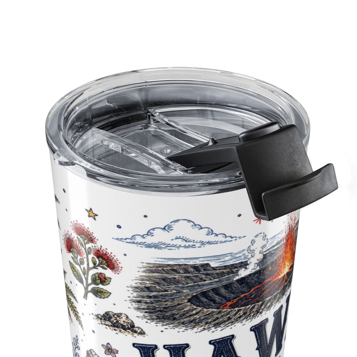 Hawaii Volcanoes National Park 20oz Tumbler | Hawaii Big Island Lava Volcano Gift | Insulated Stainless Steel Travel Cup