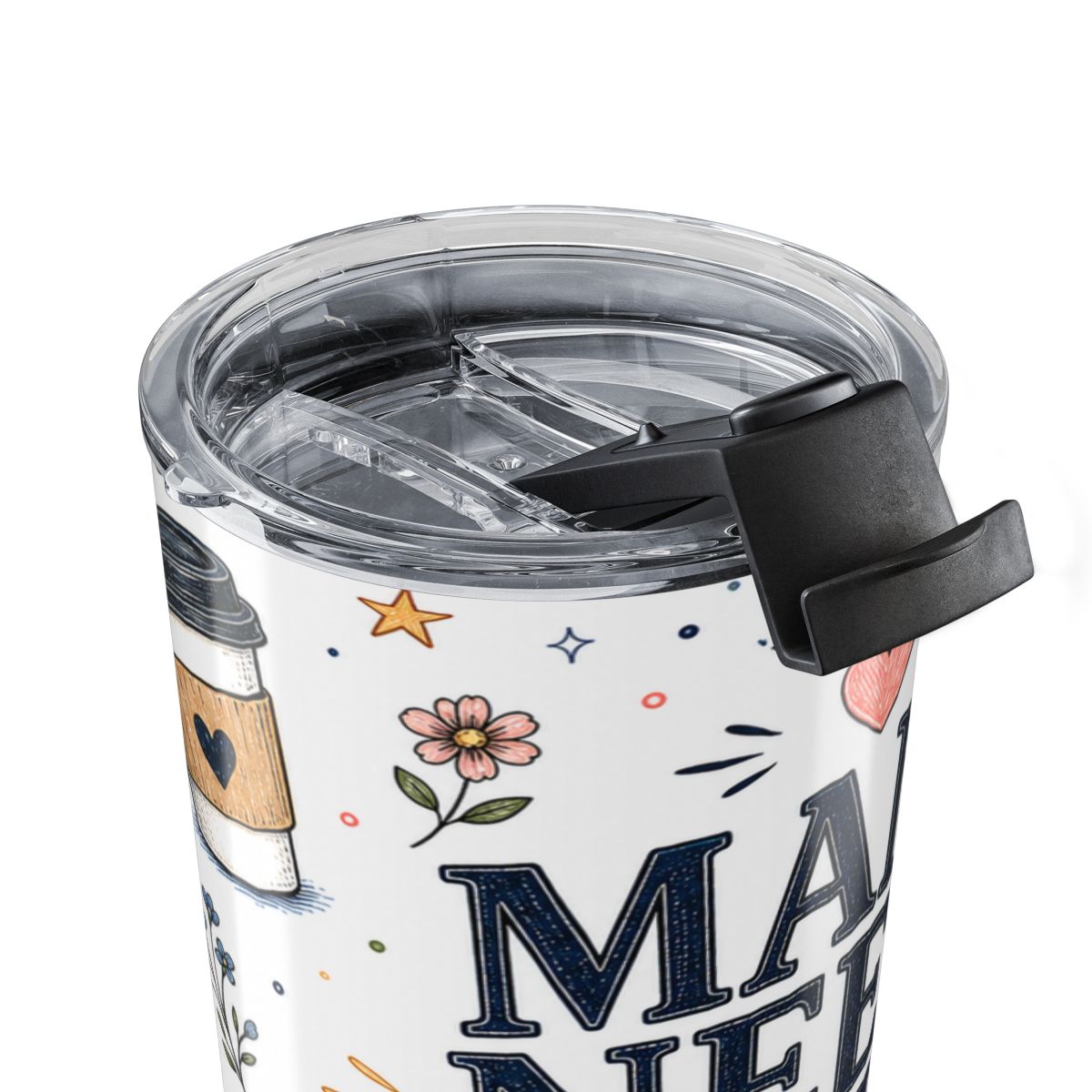 Mama Needs Coffee 20oz Tumbler | Mom Coffee Gift | Insulated Stainless Steel Travel Cup