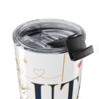 Utah State Flower 20oz Tumbler | Sego Lily Botanical State Flower Gift | Insulated Stainless Steel Travel Cup