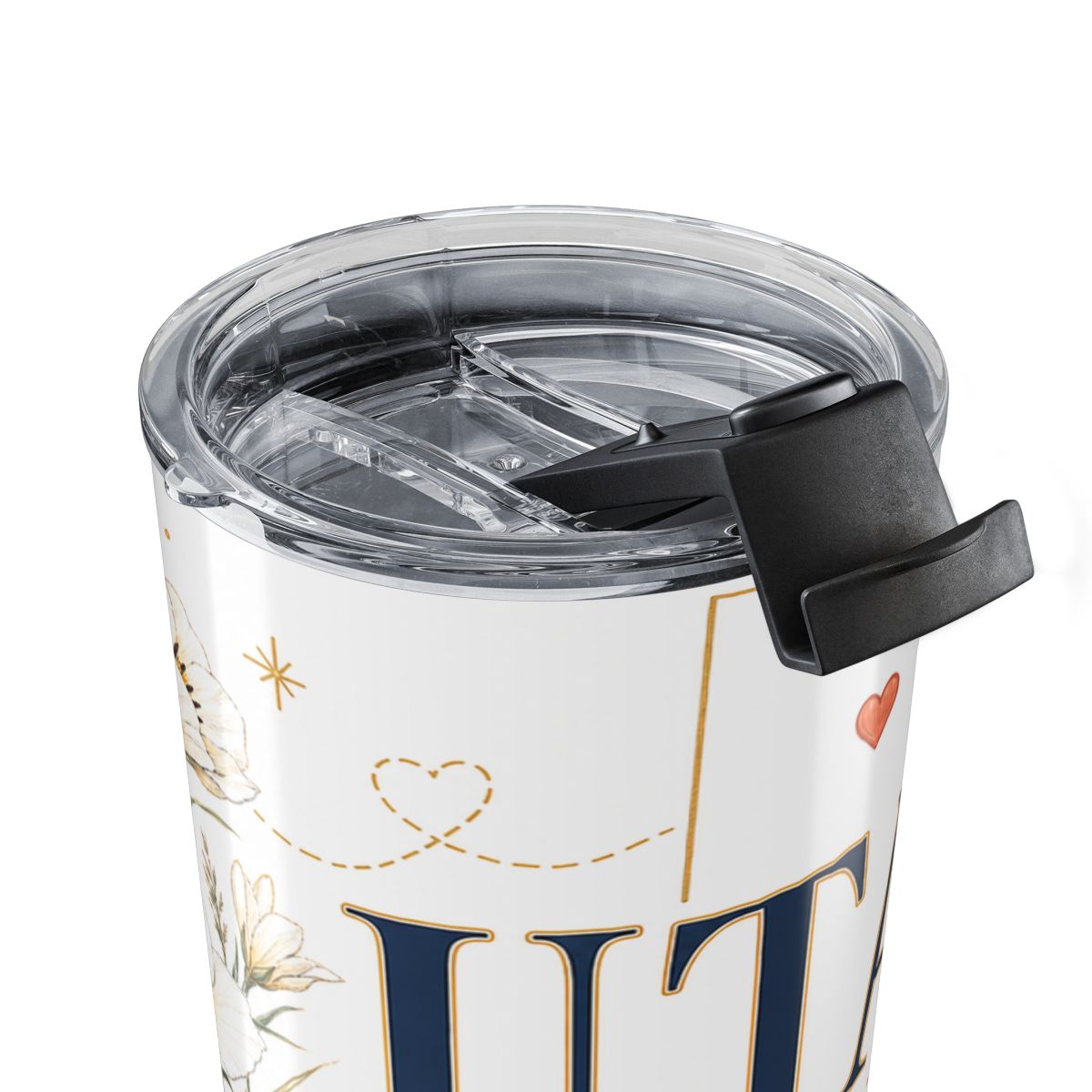 Utah State Flower 20oz Tumbler | Sego Lily Botanical State Flower Gift | Insulated Stainless Steel Travel Cup