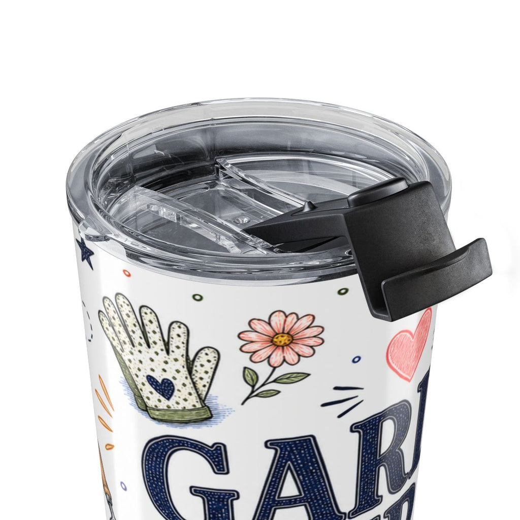 Garden Therapy 20oz Tumbler | Gardener Gift | Insulated Stainless Steel Travel Cup