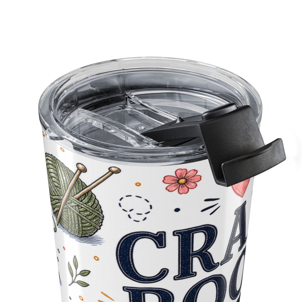 Craft Room Coffee 20oz Tumbler | Craft Lover Gift | Insulated Stainless Steel Travel Cup