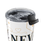Nevada State Flower 20oz Tumbler | Sagebrush Botanical State Flower Gift | Insulated Stainless Steel Travel Cup