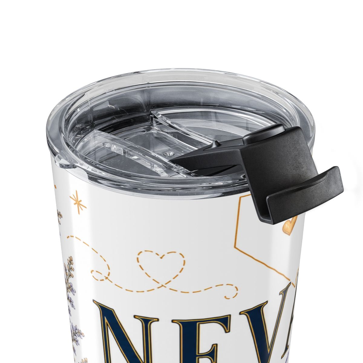 Nevada State Flower 20oz Tumbler | Sagebrush Botanical State Flower Gift | Insulated Stainless Steel Travel Cup