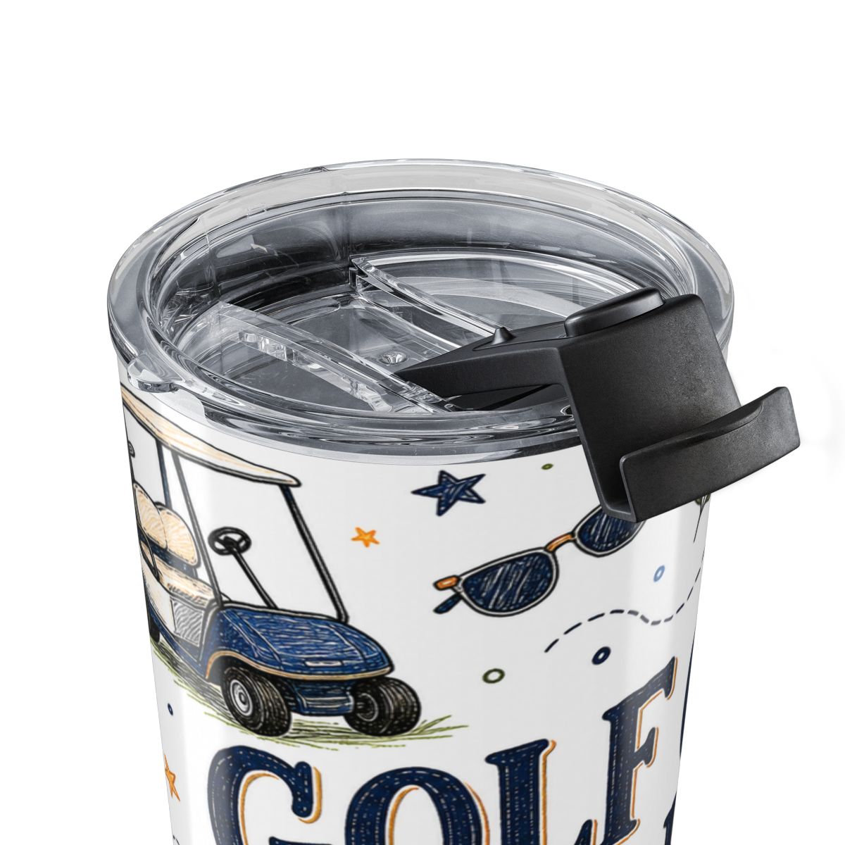 Golf Cart Crew 20oz Tumbler | Golfer Gift | Insulated Stainless Steel Travel Cup