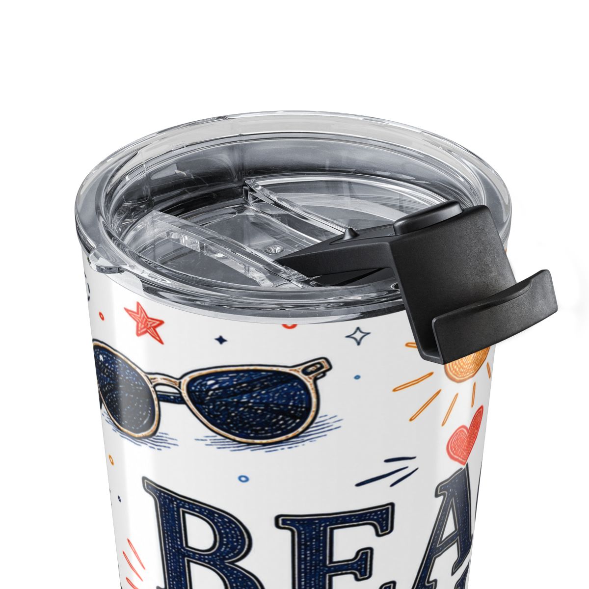 Beach Bound 20oz Tumbler | Coastal Summer Gift | Insulated Stainless Steel Travel Cup