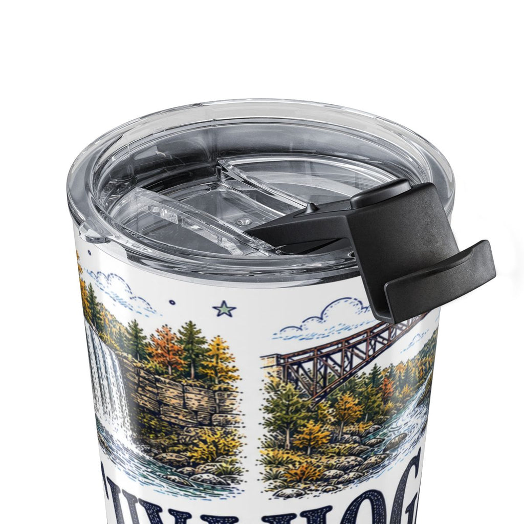 Cuyahoga Valley National Park 20oz Tumbler | Ohio River Valley Waterfall Gift | Insulated Stainless Steel Travel Cup