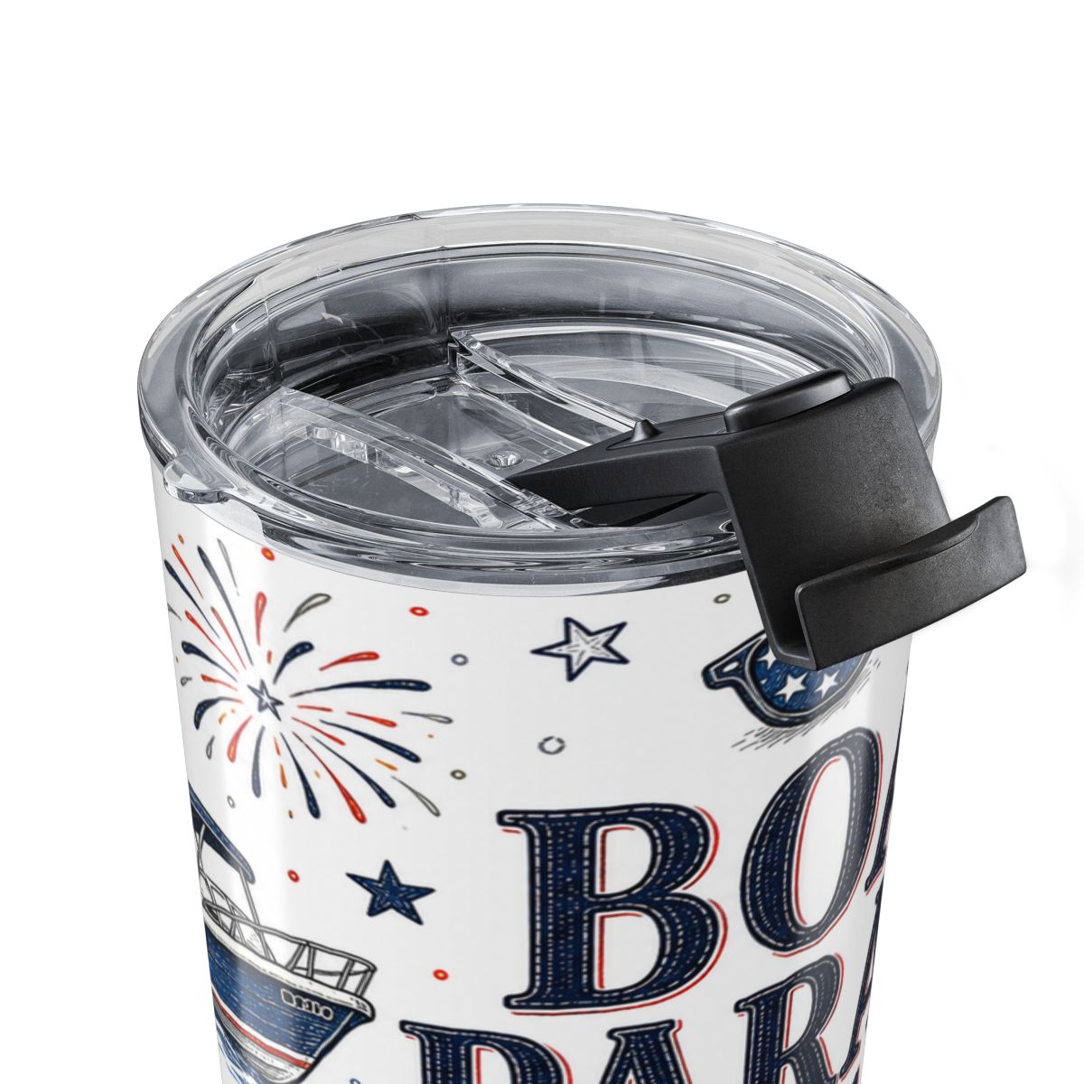 Boat Parade USA 20oz Tumbler | 4th of July Lake Tumbler | Insulated Stainless Steel Travel Cup