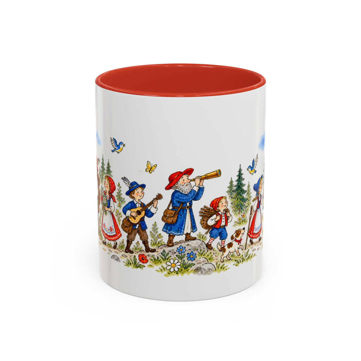 The Six Servants Mug | Storybook Fairy Tale Accent Coffee Mug | EveryLegend