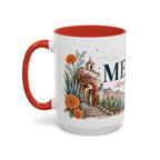 Mexico Home Country Mug | Moving Away Gift | Long Distance Friendship | 11 oz 15 oz Accent Mug