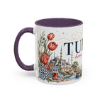 Turkey Home Country Mug | Moving Away Gift | Long Distance Friendship | 11 oz 15 oz Accent Mug