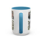 Dublin Coffee Mug | Ireland Travel Souvenir | Vintage Illustrated City Gift | 11 oz 15 oz Accent Mug