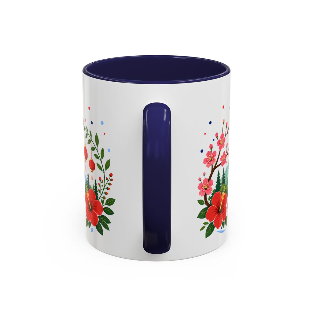 Taiwan Coffee Mug | Travel Souvenir Accent Mug | Place Gift Ceramic Cup 11oz 15oz