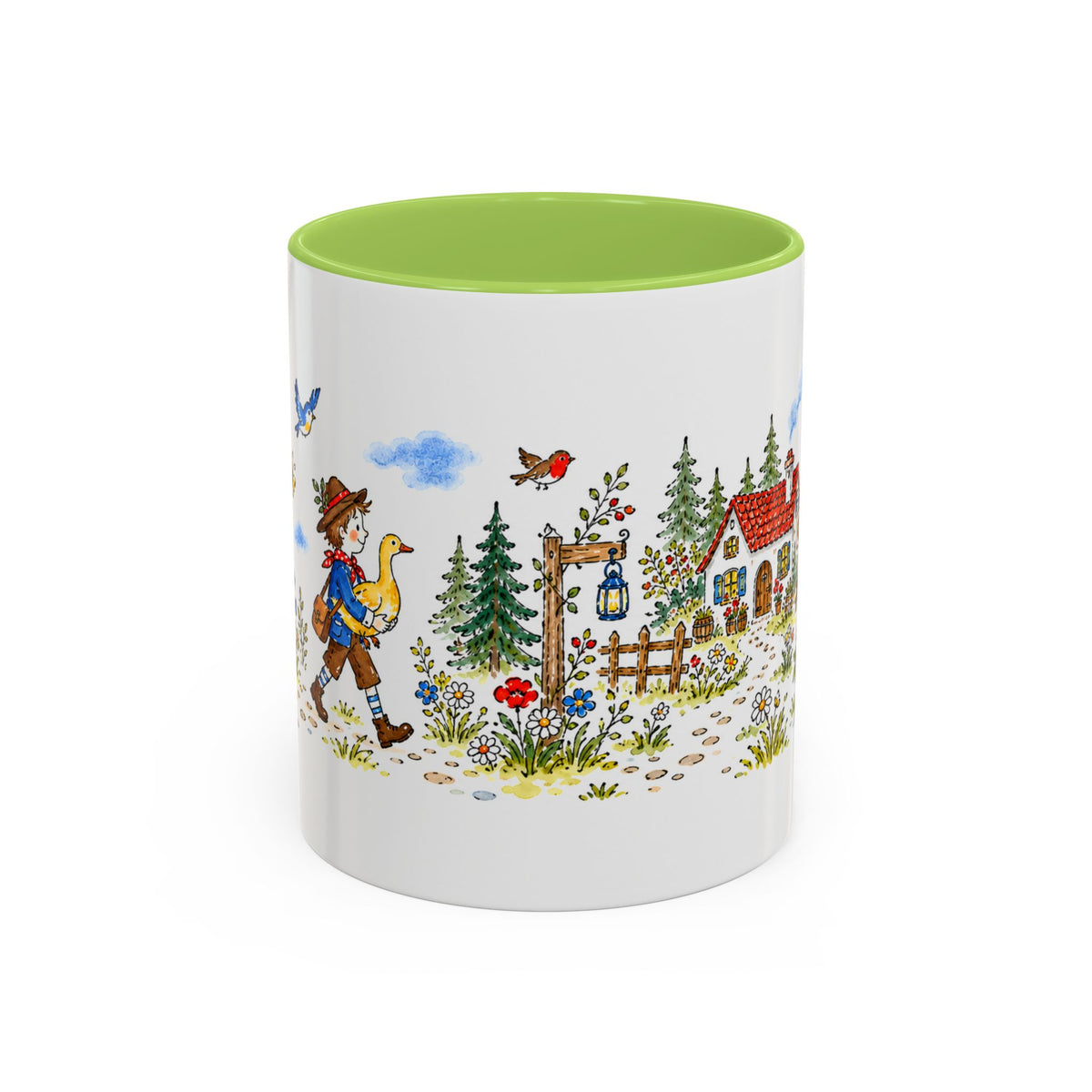 The Golden Goose Mug | Storybook Fairy Tale Accent Coffee Mug | EveryLegend